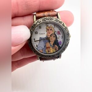 Pocahontas and John Smith Timex/Disney watch, Vintage 1990’s